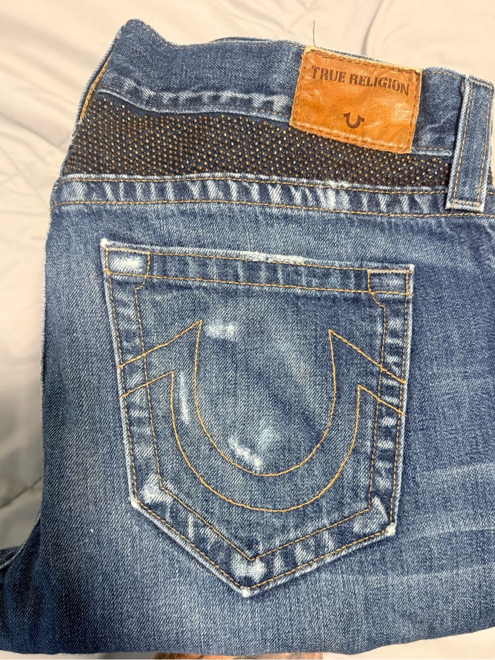 True Religion Rocco Relaxed Skinny Jeans Made in USA Men’s Size 32